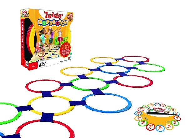 Twister Hopscotch Indoor Game Set for Kids