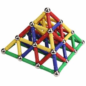 Magnetic Balls And Sticks Construction Set (84 Pcs)
