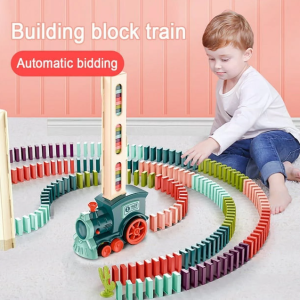 Automatic Domino Train Set With Sound