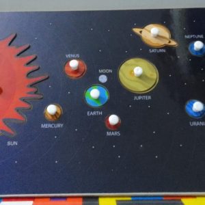 Wooden Solar System Science Jigsaw Puzzle