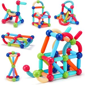 Magnetic Sticks 36/42/54 pcs Building Blocks for Kids