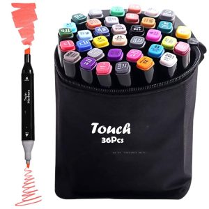 Touch CHOSCH 36pcs Double-Sided Color Markers