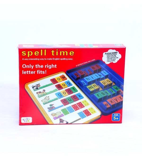 Spell Time Educational Word Puzzle Board Game