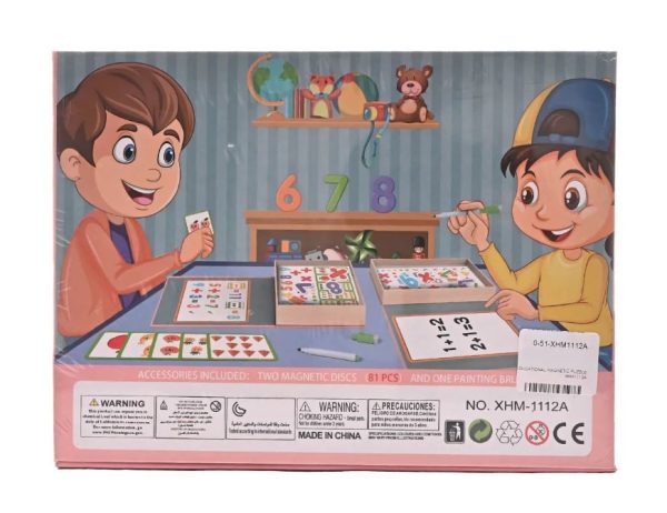 Educational Magnetic Number Puzzle