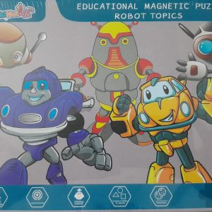 Educational Magnetic Robot Puzzle