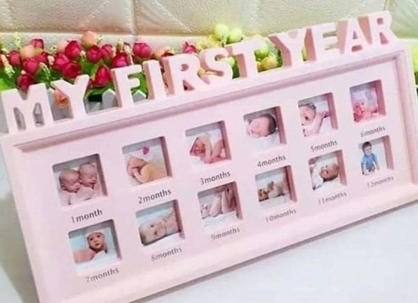 My First Year Baby Frame - Image 4
