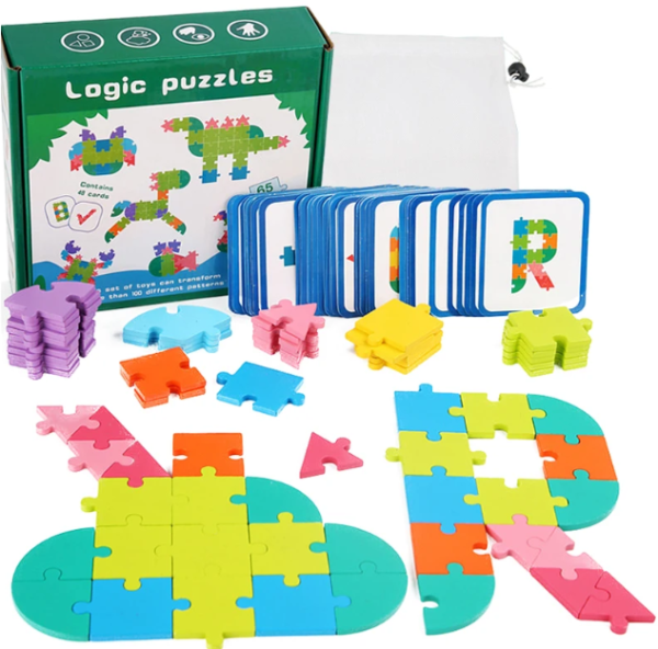 Children Logic Puzzle 65 Pcs