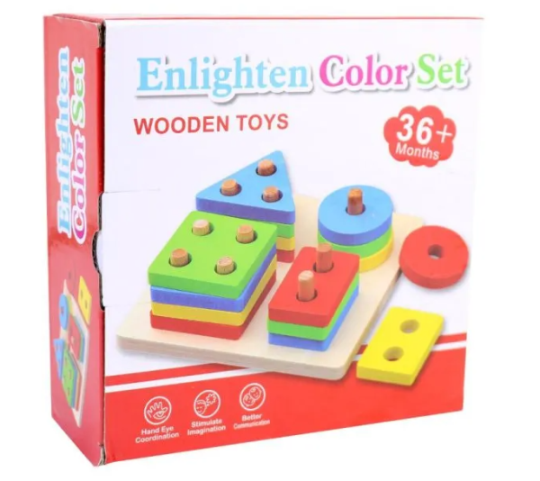 Enlighten Color Set Wooden Toys