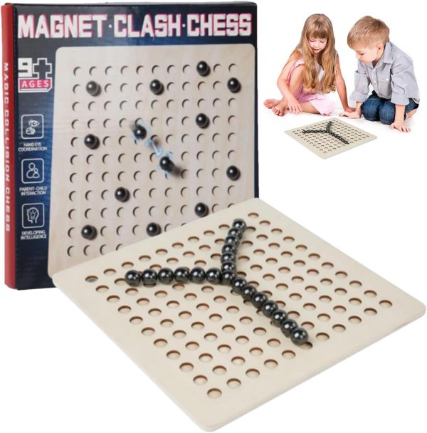 Wooden Magnetic Chess Board Game