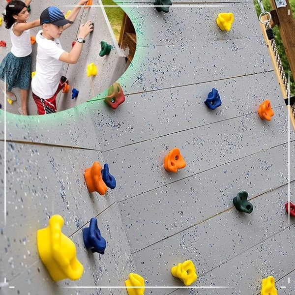 10 Pcs Rock Indoor Climbing Holds