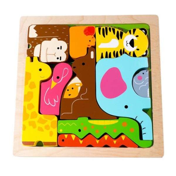 Wooden 3D Puzzles for kids