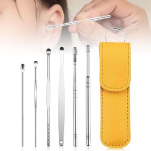 6pcs ear wax removal kit ear wax cleaning tool