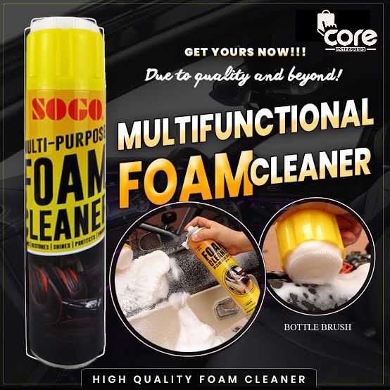 sogo multi purpose foam cleaner 650ml sogo multi purpose foam cleaner 650ml