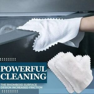 10 pack ambidextrous dust cleaning gloves