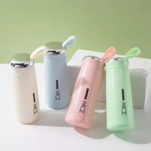 nice water bottle bpa free glass tumbler bottle glass with plastic shell